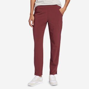 Eddie Bauer | Departure Ankle Pants in "Chinaberry" color - Medium Tall